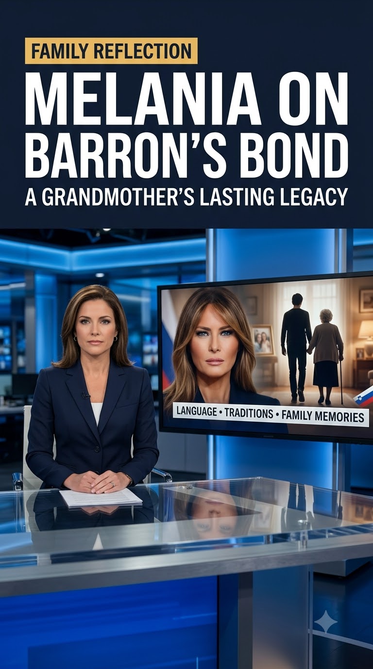 Melania Trump Reflects on Barron’s Bond With His Late Grandmother 