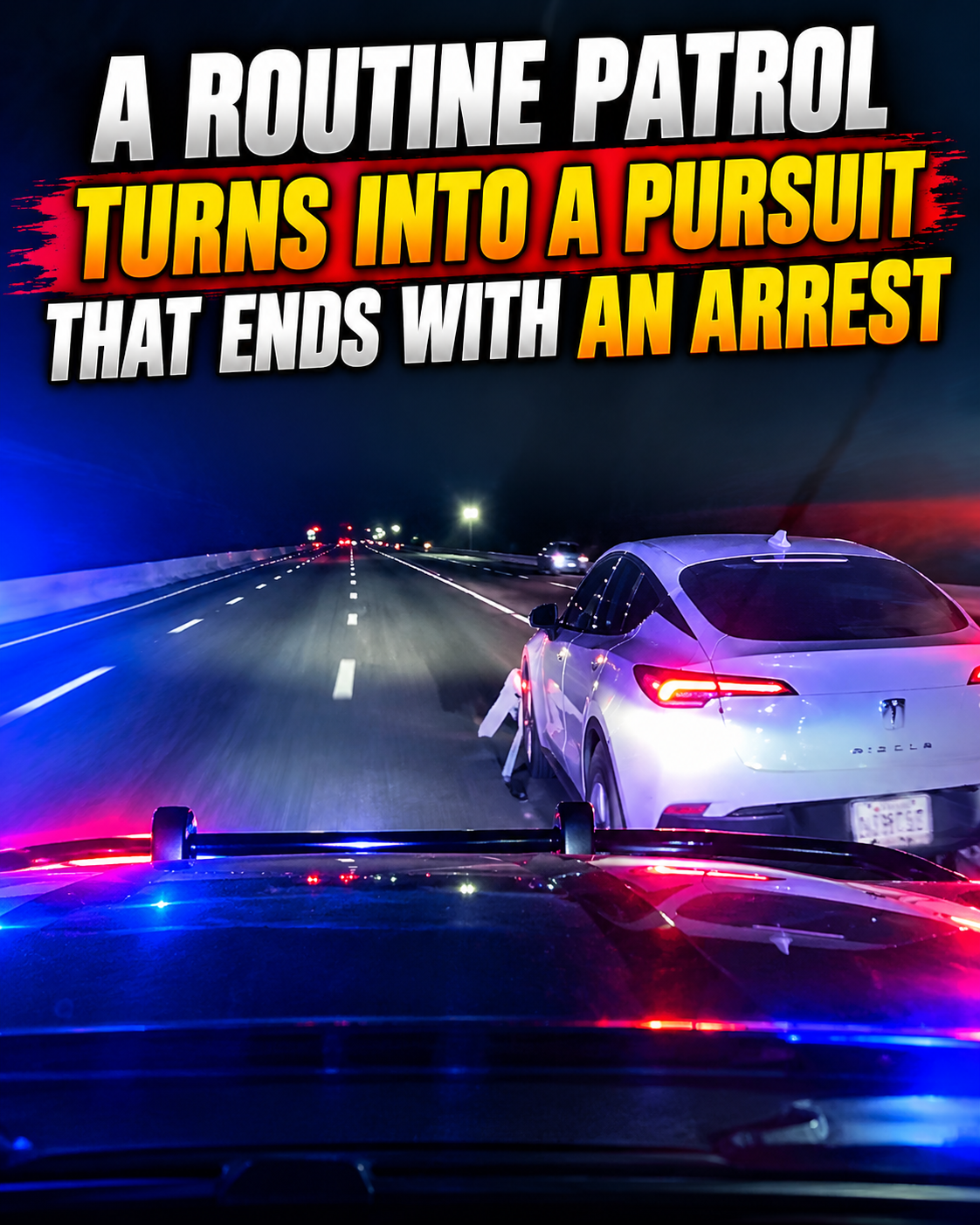 A Routine Patrol Turns Into a Pursuit That Ends With an Arrest