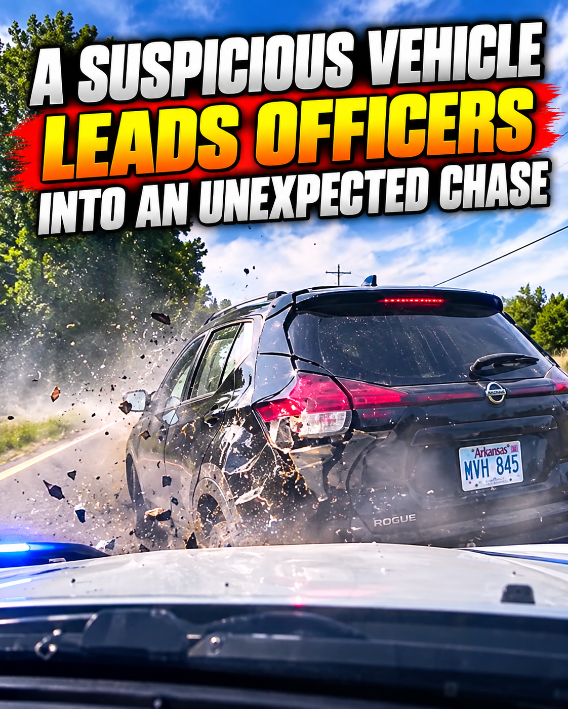 A Suspicious Vehicle Leads Officers Into an Unexpected Chase