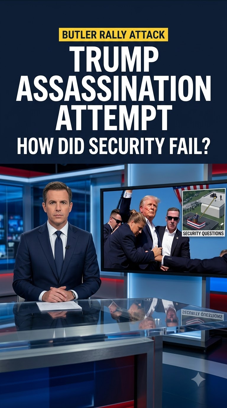 Trump Assassination Attempt in Butler