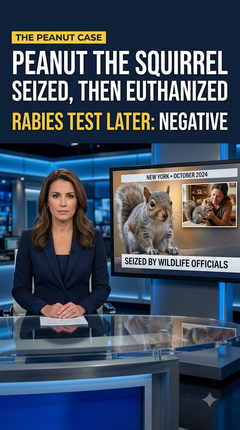Peanut the Squirrel Was Seized and Euthanized in New York — Then the Rabies Tests Came Back Negative