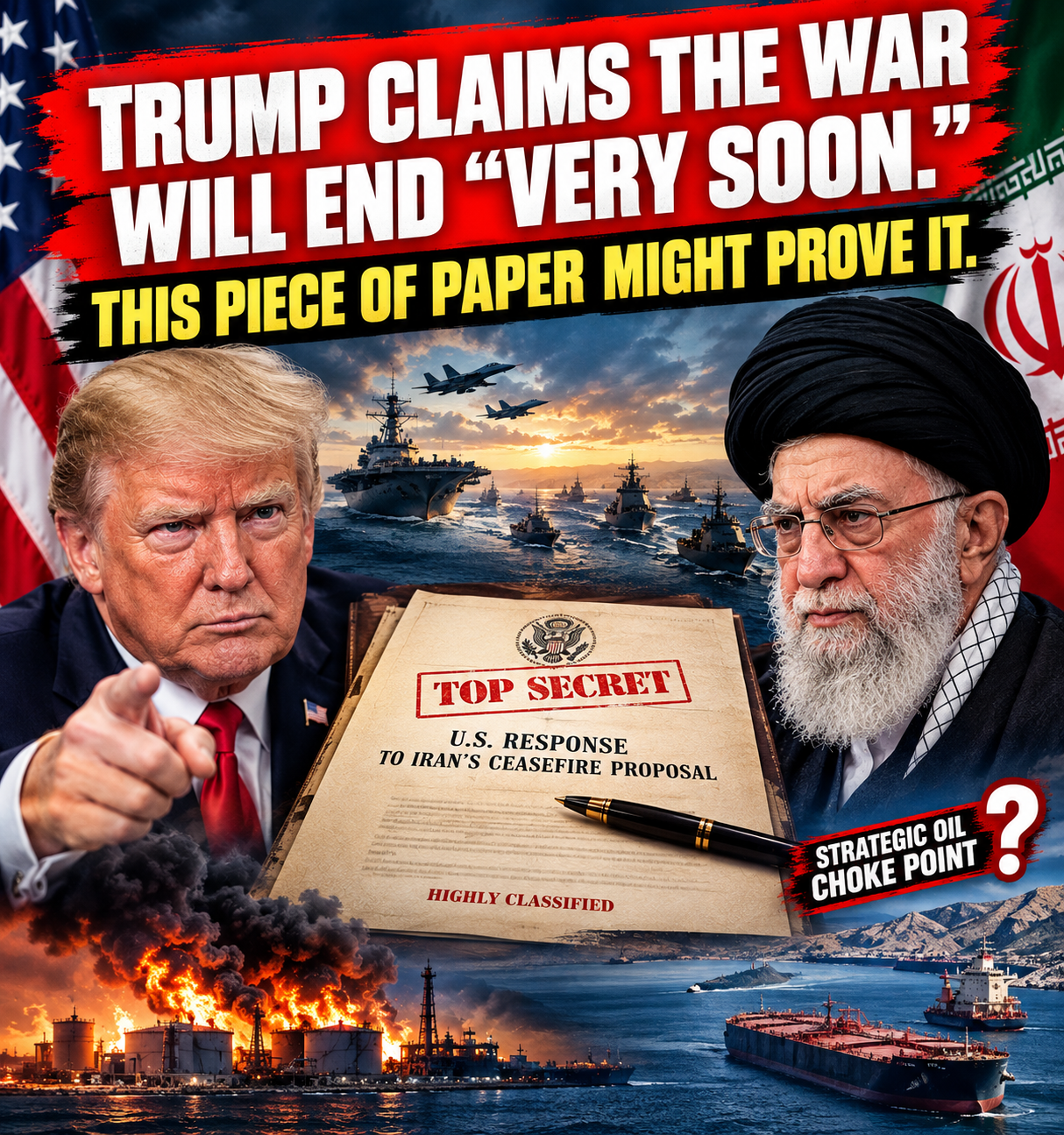 “War Will End Very Soon”: Trump Says It, but What Is Actually in the U.S. Response to Iran?