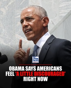 AMERICANS FEEL “A LITTLE DISCOURAGED”