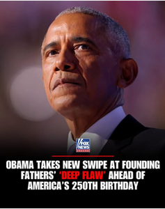 Obama’s “Deep Flaw” Remarks About America’s Founders Resurface Ahead of the Nation’s 250th Birthday