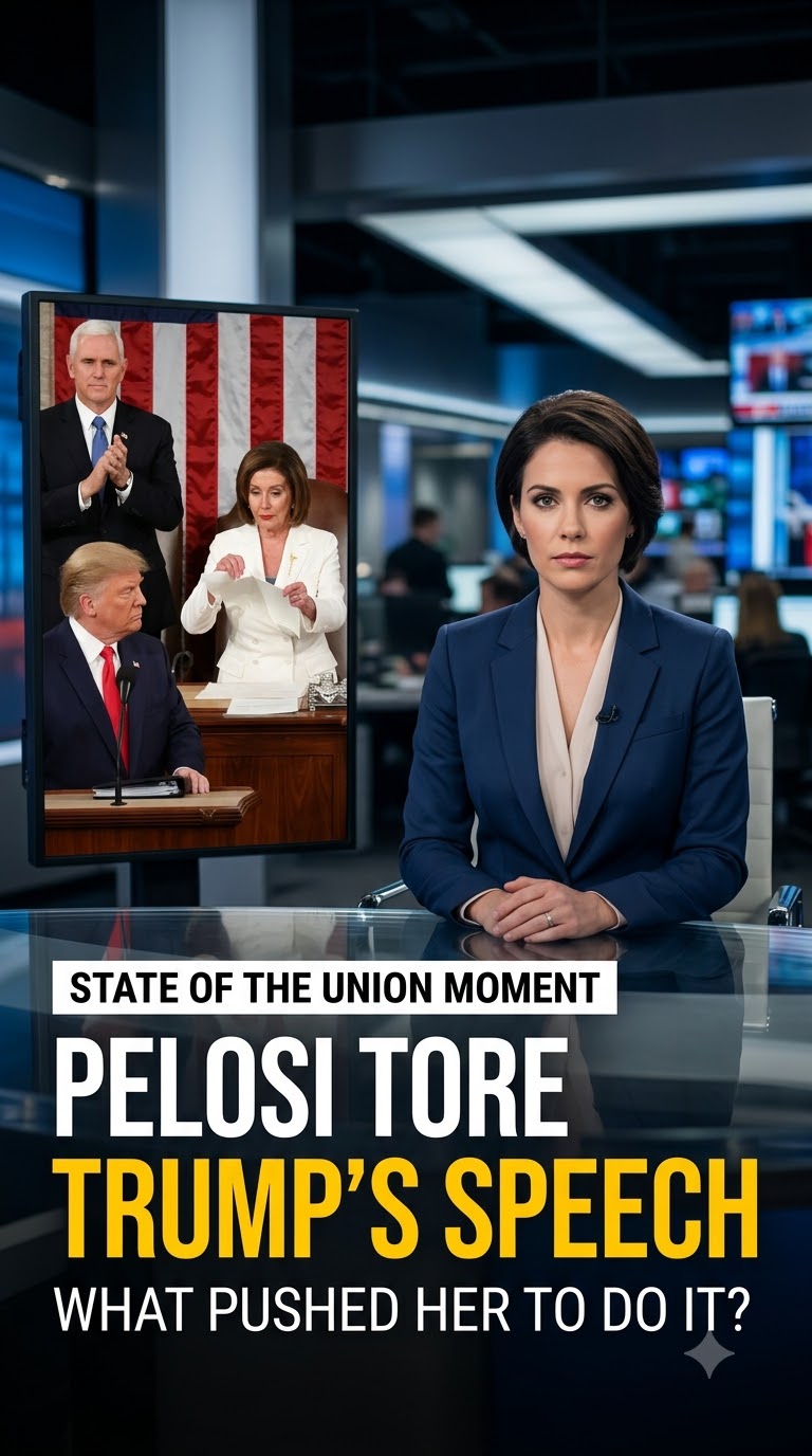 What Pushed Nancy Pelosi to Tear Up Trump’s State of the Union Speech?