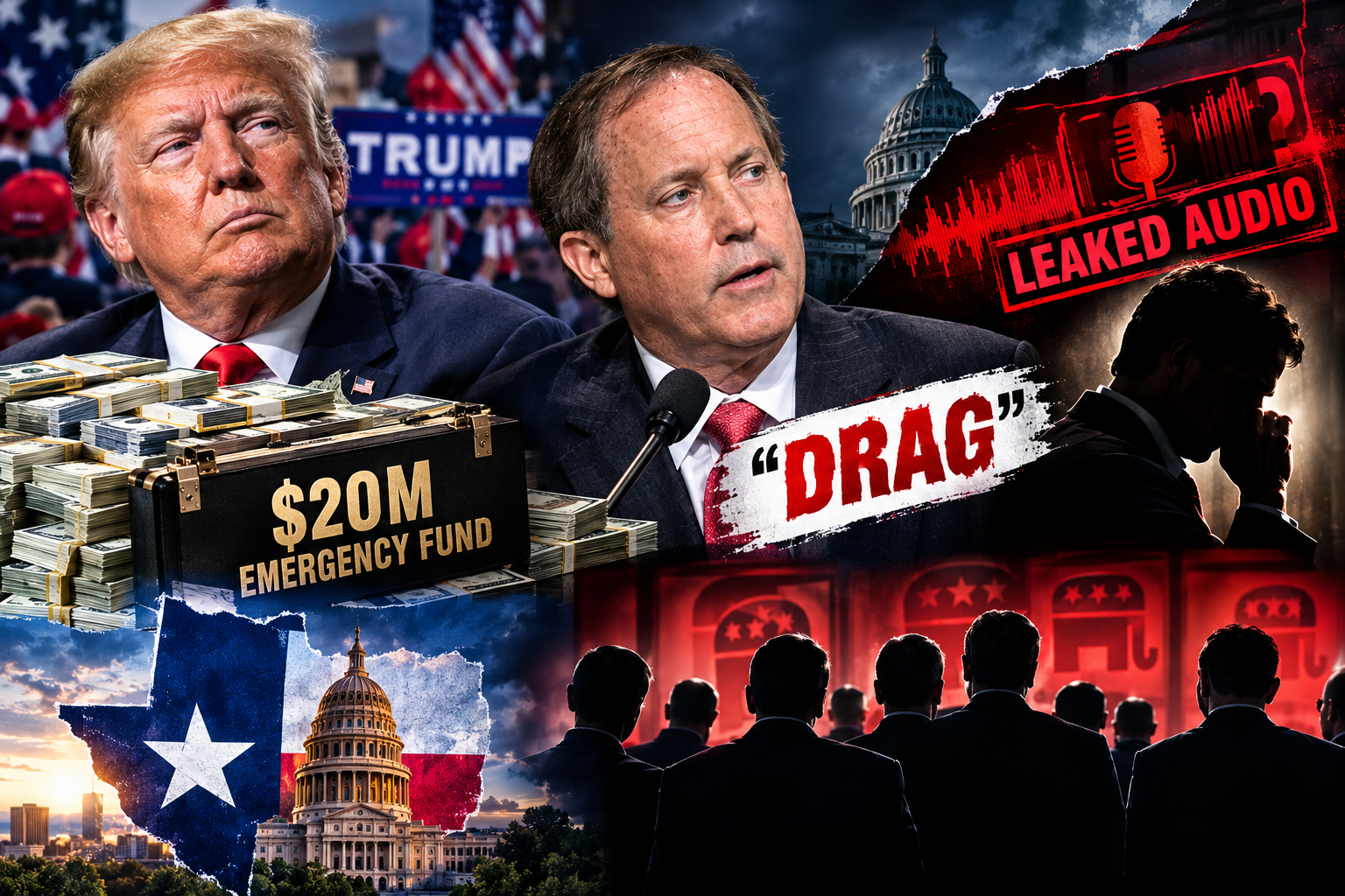 Leaked Audio Puts Trump–Paxton Alliance Under New Scrutiny in Texas Senate Race