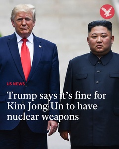 Trump Acknowledges North Korea’s Nuclear Capability, Calls Kim Jong Un a Friend