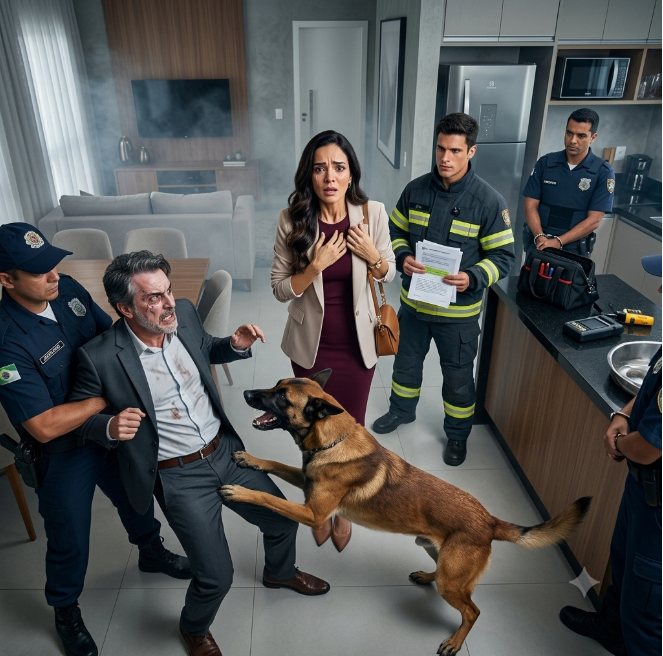 104butt Ela Achou Que o Cachorro Estava Estranho… Até Ver a Fumaça Pela Janela 😨🏠