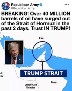 Nearly 40 Million Barrels Move Through Strait of Hormuz as U.S. and Iran Face Renewed Tensions
