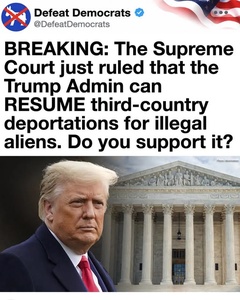 Supreme Court Allows Trump Administration to Resume Deportations