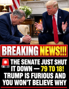 “Senate Just Shut It Down 79–18”? The Viral Trump Graphic Does Not Match the Record