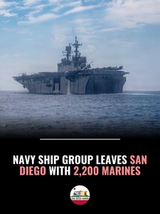 Three Warships Have Left San Diego — and the Next Destination Is Drawing Attention