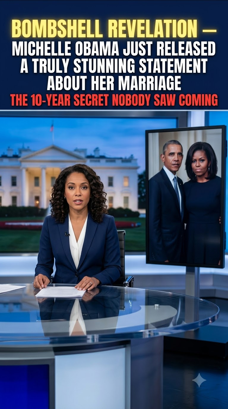 Michelle Obama’s ‘10-Year’ Marriage Admission Sounded Stunning — The Detail She Added Changed Its Meaning