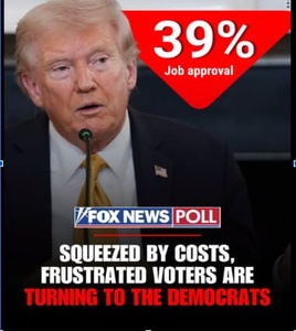39% Approval: The One Number That Explains the GOP's Midterm Panic
