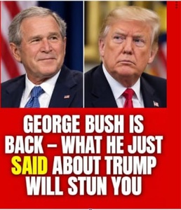 George W. Bush Breaks Silence on Trump — And It's Not What You Expect