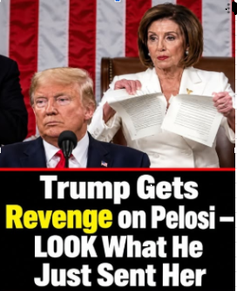 Trump and Pelosi Clash Again Over Congressional Stock Trading — But the Viral “Revenge” Headline Adds Its Own Spin