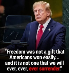 Trump Tells United Nations America Will “Never, Ever, Ever Surrender” Its Freedom