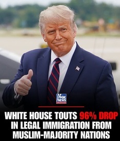 White House Touts 96% Drop in Legal Immigration From Muslim-Majority Nations — What the Number Actually Measures