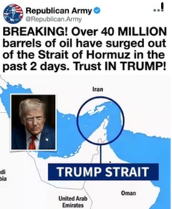 Nearly 40 Million Barrels Passed Through the Strait of Hormuz in 48 Hours — But the Viral Post Changes the Meaning