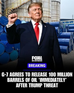 G7 Agrees to Release 100 Million Barrels of Oil After Trump Pressure Over Diesel Crisis