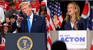TRUMP’S OHIO WARNING UNDER THE SPOTLIGHT