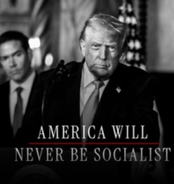 Trump: “America Will Never Be Socialist” as Political Debate Intensifies