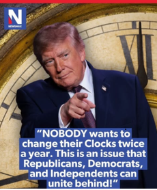 Trump Escalates Push to End Twice-Yearly Clock Changes