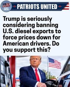 Trump Considered Diesel Export Ban as Fuel Prices Soared — But Then Backed Away