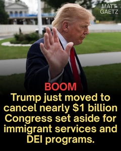 Trump Moves to Cancel Nearly $1 Billion in Congress-Approved Funding for Immigrant and DEI-Related Programs