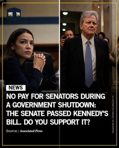 SENATORS COULD FINALLY PAY A PRICE FOR SHUTDOWNS — KENNEDY’S BILL PASSES THE SENATE, BUT A BIGGER QUESTION REMAINS