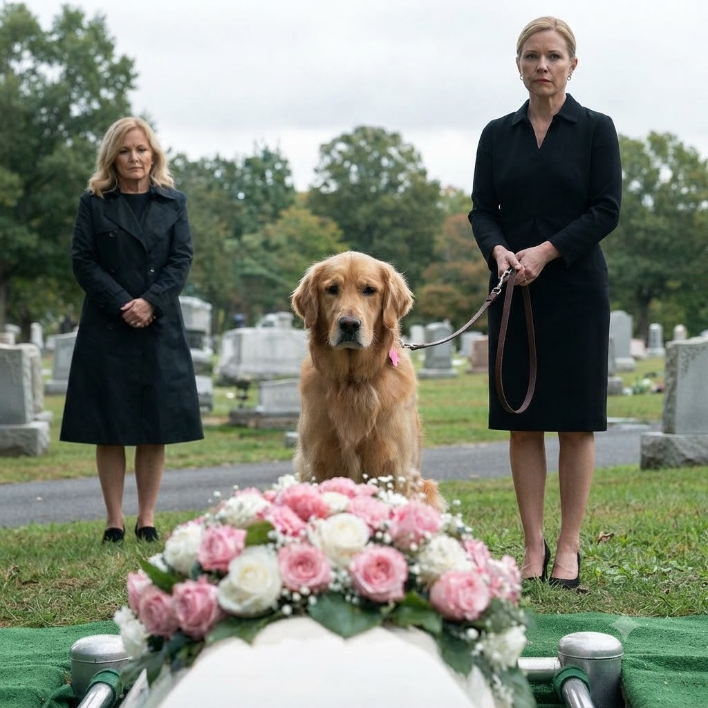 158usph The Dog Stayed Beside His Owner’s Grave… Until a Shocking Secret Was Revealed!