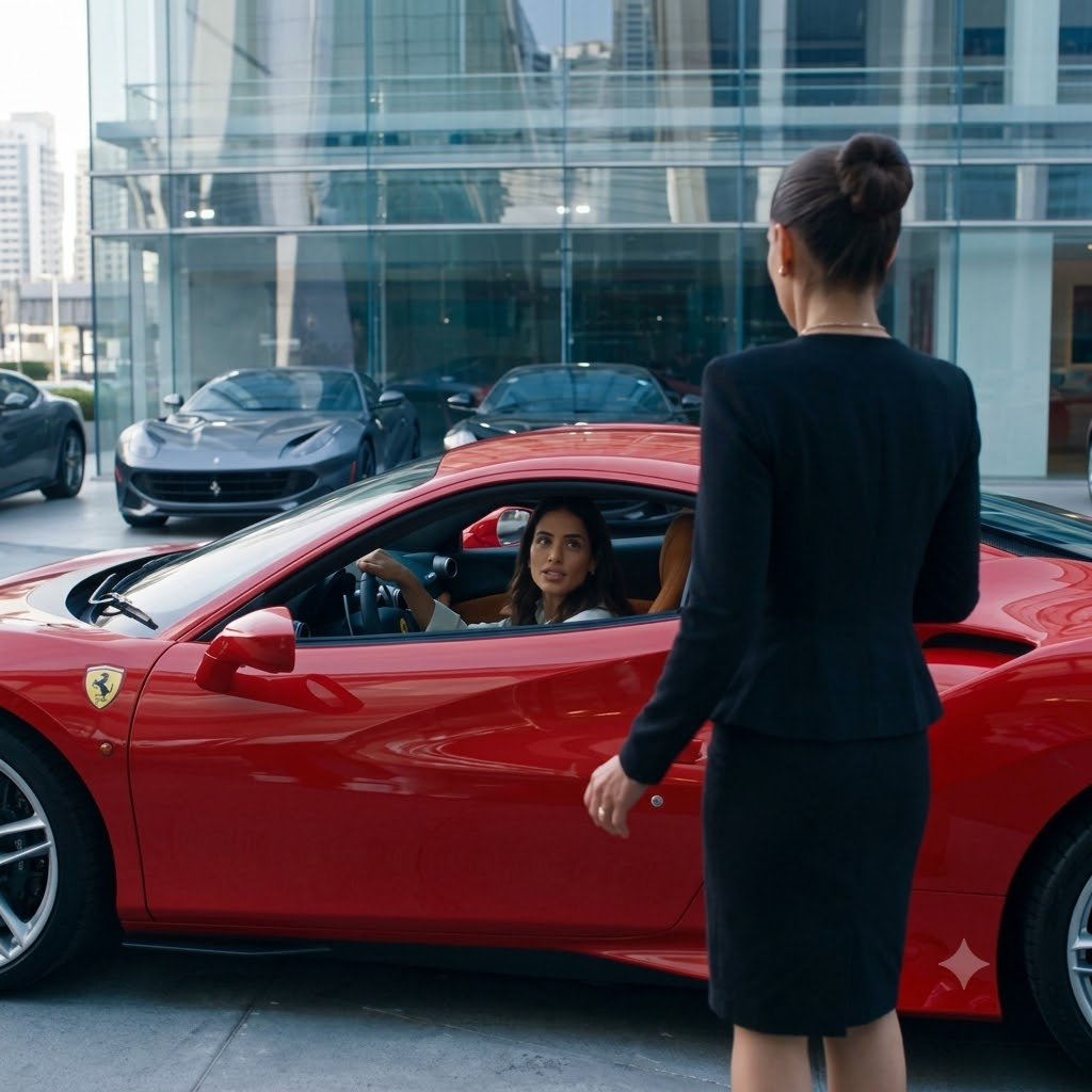 61MXP Pensaron que Solo Había Ido a Mirar… Hasta que Encendió Su Ferrari Frente a Todos