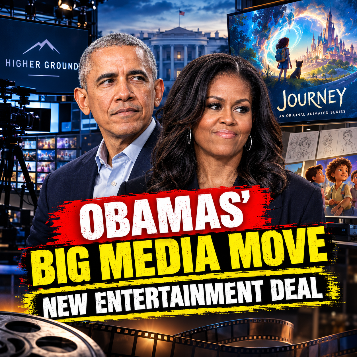 The Obamas’ Entertainment Move: What Their New Animated Series Really Reveals