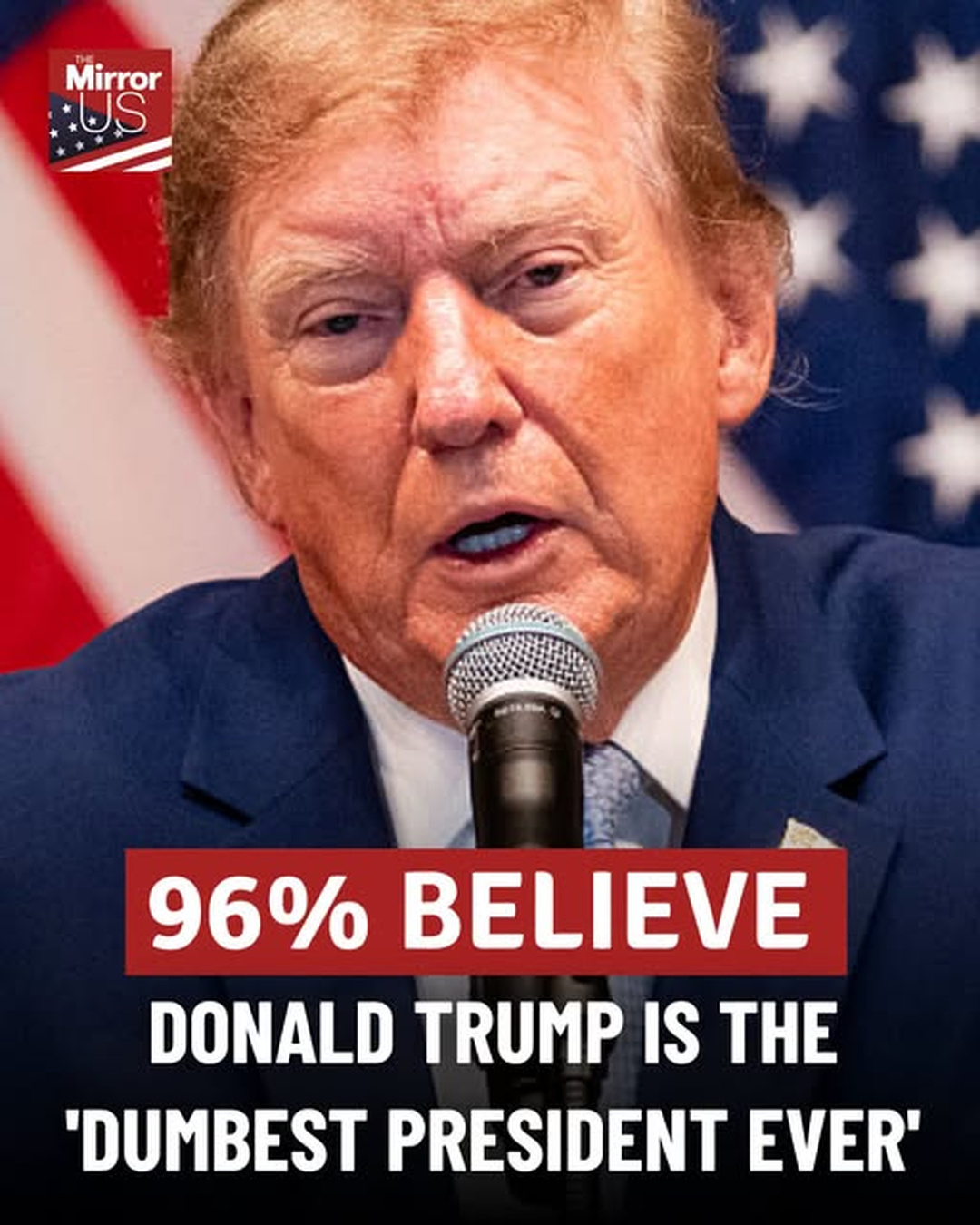 Viral “96% Say Trump Is the Dumbest President Ever” Claim Draws Scrutiny Over Polling Methods