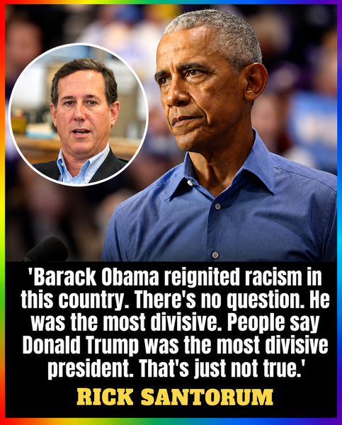 Rick Santorum Says Obama Reignited Racism, Rejects Claim Trump Was Most Divisive President