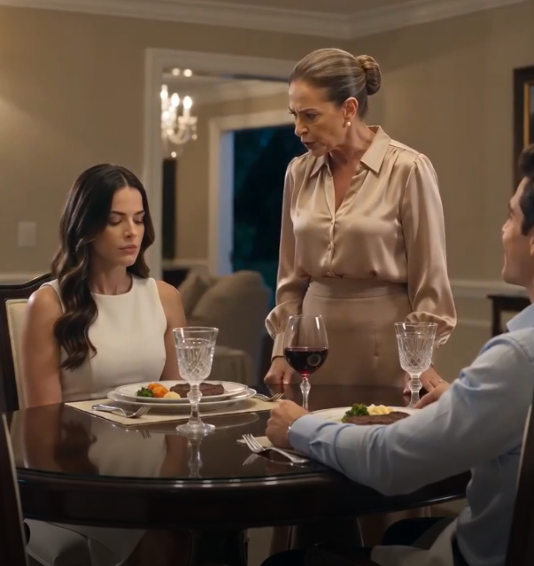  Ela levou um tapa da sogra no jantar de família sem imaginar a traição do marido e a vingança que viria a seguir.