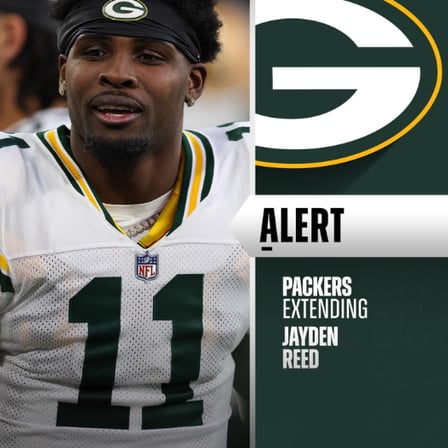 Packers Sign WR Jayden Reed to 3-Year Extension, reveals Jordan Love is the only reason he stayed