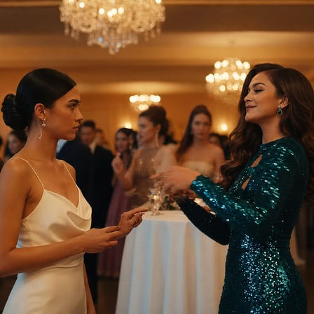 84B Akala Nila Waitress Lang Siya na Nakapasok sa Party… Yun Pala Siya ang Grand Winner na Magpapayuko sa Lahat