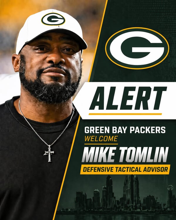🚨 BREAKING: Mike Tomlin Joins the Green Bay Packers as Defensive Tactical Advisor Following Retirement