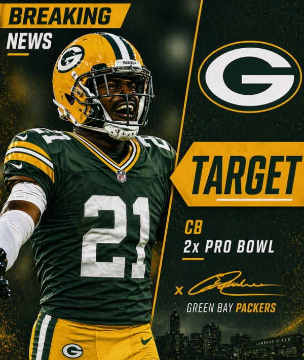 Just 12 Hours After the Buffalo Bills Failed to Re-Sign Their 2× Pro Bowl Veteran Cornerback, This Superstar Has Set His Sights on Joining the Green Bay Packers to Pursue His First Super Bowl Title