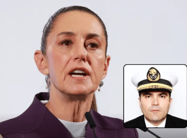 Solo 3 horas después de que un oficial de la Marina mexicana fuera buscado por contrabando de combustible, fue detenido en Argentina – La presidenta Sheinbaum lanza el compromiso 'Todos somos iguales'