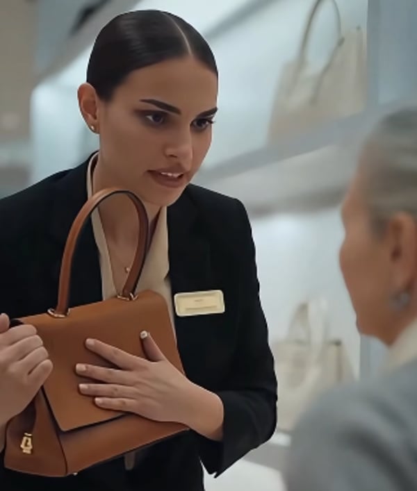  “Miró por encima del hombro a una clienta… y todo le salió mal”