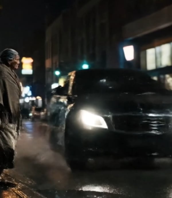 Arrojó agua a una mujer mayor a propósito — La consecuencia fue inolvidable