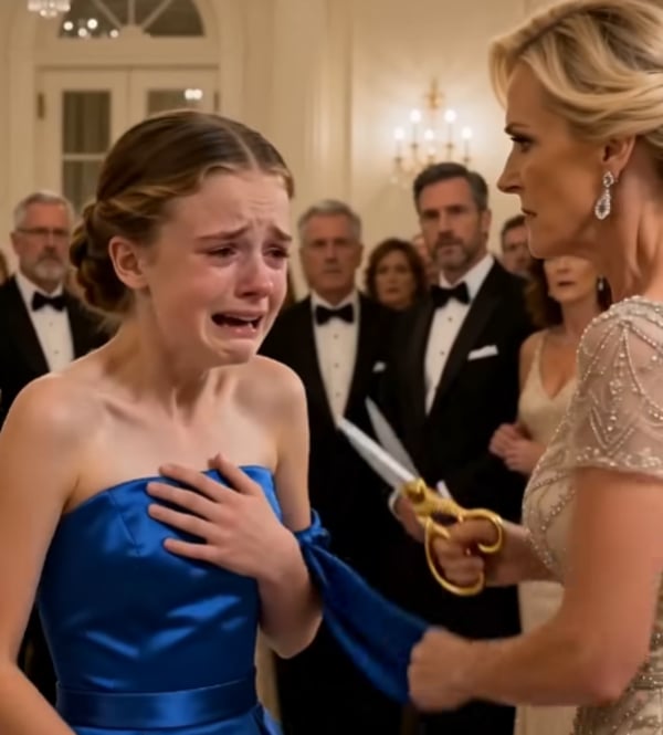  Part 2: The blonde woman stepped forward too quickly.