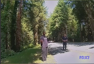 Man Charges at Officer With a Knife