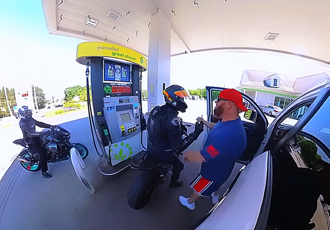 WHEN BIKERS FIGHT BACK