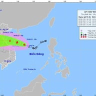 Bão số 6 khả năng hình thành ngay đêm nay, hướng thẳng vào đất liền nước ta