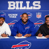 Bills Unveil Three First-Round Superstars with Combined $119 Million in Contracts as Starting Lineup Pieces at Monday Morning Press Conference