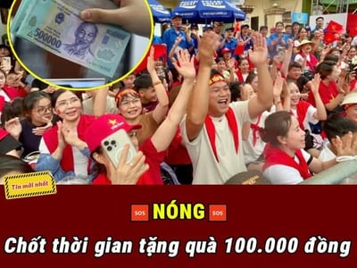 Chốt thời gian tặng quà 100.000 đồng cho người dân dịp Quốc khánh