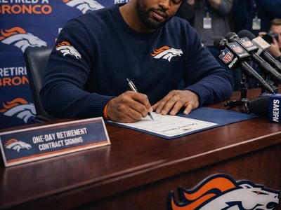Von Miller Reunites With Denver for One Final Chapter, Signs One-Day Contract to Retire a Broncos at 36, Sends Heartfelt Message to Broncos Fans.